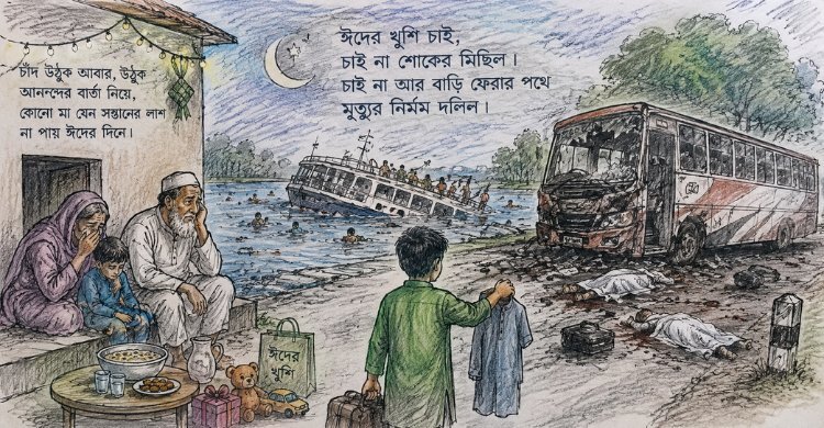 ঈদ আর হলো না