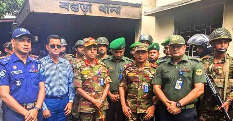 বগুড়ায় থানায় থানায় স্বল্প পরিসরে কাজ শুরু