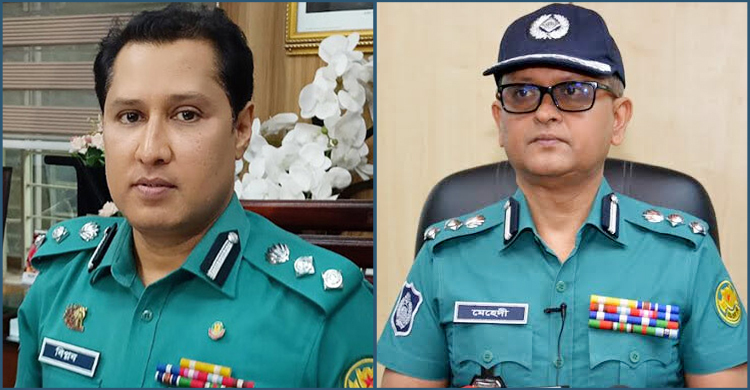 এবার ডিএমপির বিপ্লব কুমার সরকার ও মেহেদী হাসান বরখাস্ত