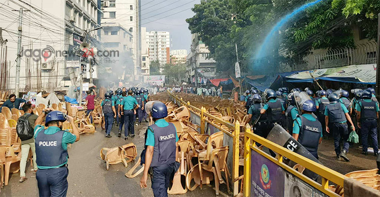 কাকরাইলে জাতীয় পার্টির কর্মী সমাবেশ ভন্ডুল