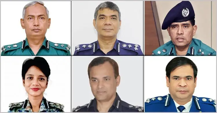 বাধ্যতামূলক অবসরে ডিআইজিসহ পুলিশের ১৩ কর্মকর্তা