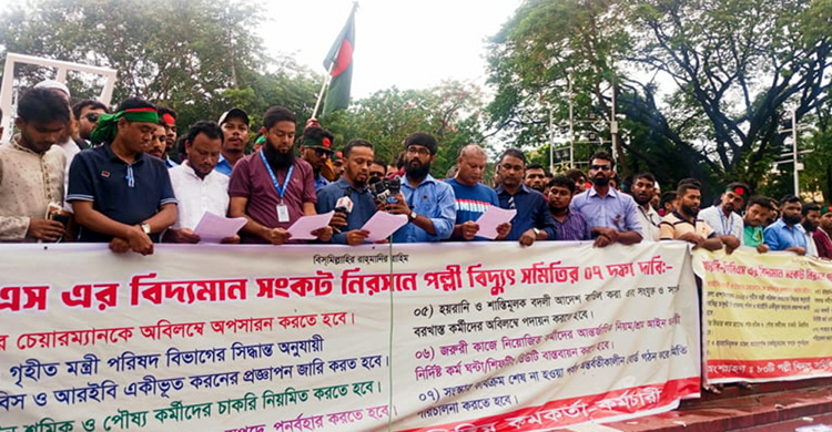 সাত দাবিতে ৮০ পল্লী বিদ্যুৎ সমিতিতে চলছে কর্মবিরতি
