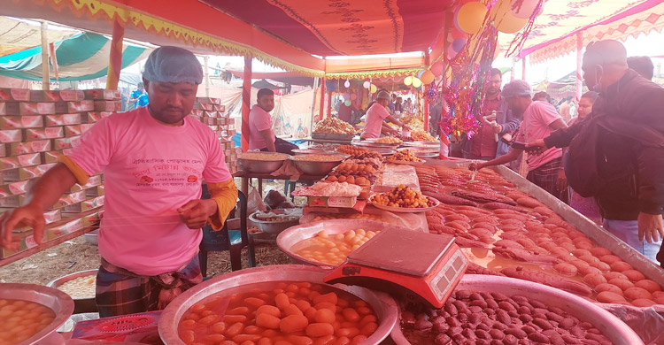 পোড়াদহ মেলার আকর্ষণ &lsquo;পাখি মাছ&rsquo;