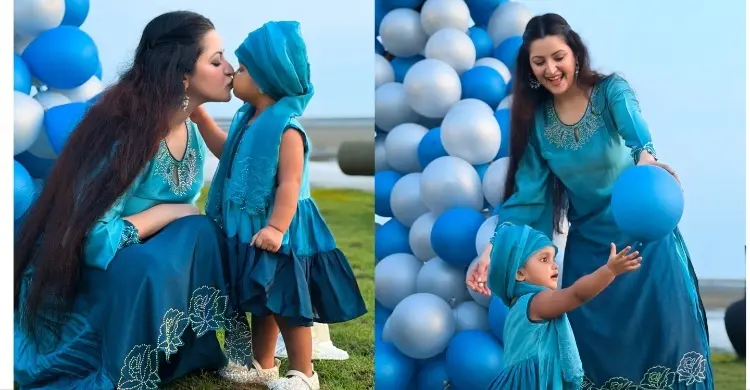 মেয়ের জন্মদিনে পরীমনির আবেগঘন বার্তা