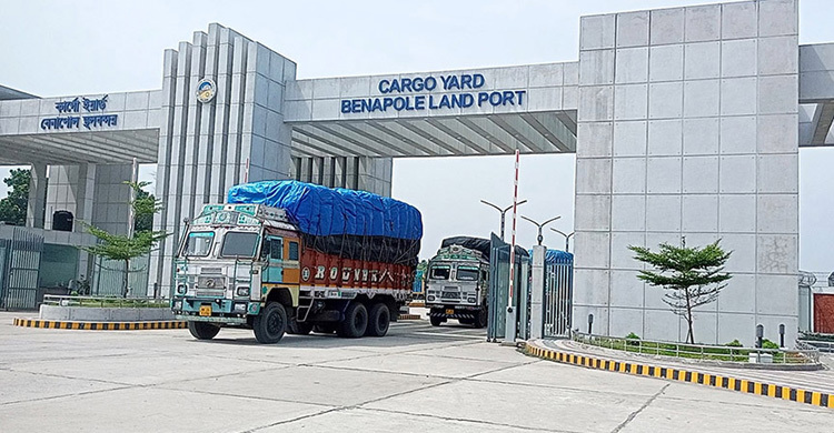 দুর্গাপূজায় ৬ দিন বন্ধ থাকবে বেনাপোল বন্দরের আমদানি-রফতানি
