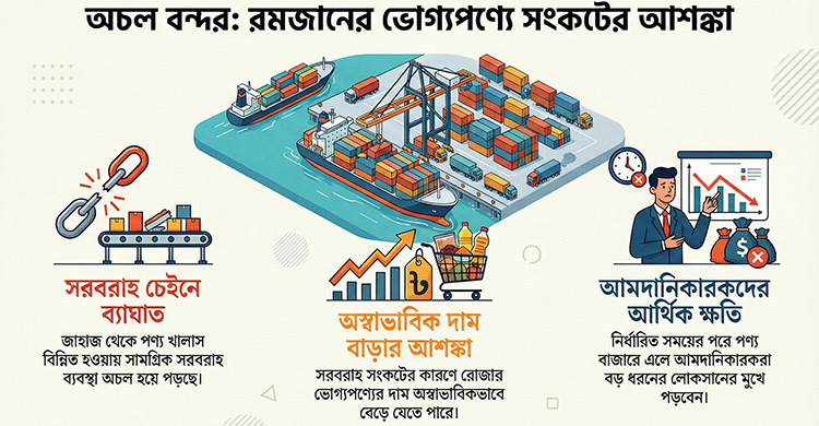 রমজানের ভোগ্যপণ্যের দামে অস্থিরতার আশঙ্কা