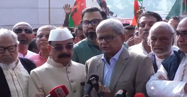 দেশের প্রথম নারী মুক্তিযোদ্ধা বেগম খালেদা জিয়া: মির্জা ফখরুল