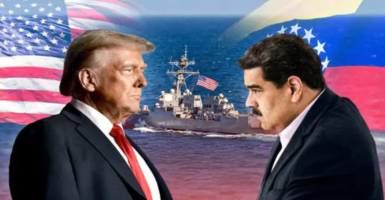 ভেনেজুয়েলার প্রেসিডেন্ট মাদুরো ও তার স্ত্রী আটক, ডোনাল্ড ট্রাম্পের ঘোষণা