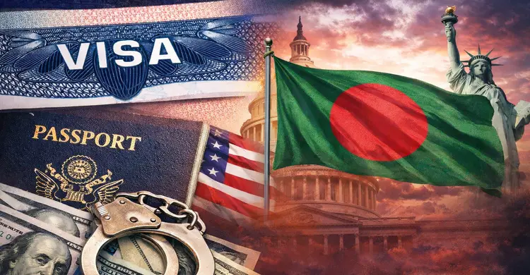 যুক্তরাষ্ট্রের ভিসা বন্ড তালিকায় বাংলাদেশ