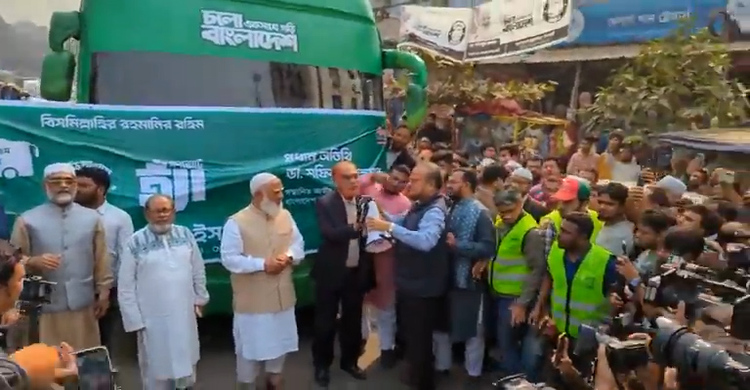 নির্বাচনি প্রচারণায় জামায়াতের ডিজিটাল বাস