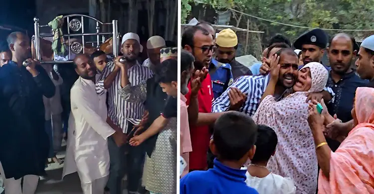 বাবার দা/ফ/নে অংশ নিয়ে আবার কা/রাগারে ছাত্রলীগ নেতা