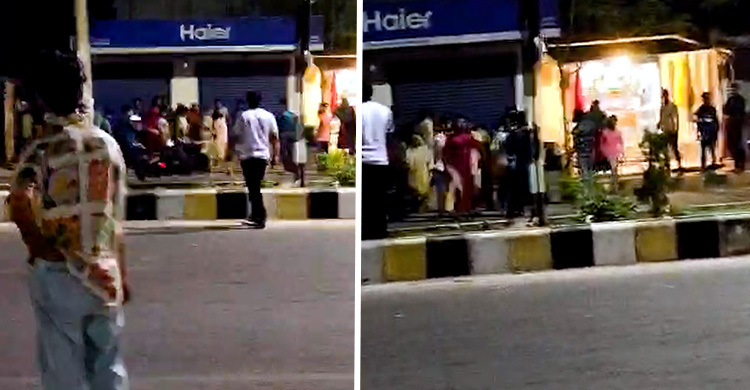 রাজশাহীতে তারাবির সময় বিকট শব্দে রেসিং, ক্ষুব্ধ হয়ে মোটরসাইকেল ভাঙচুর