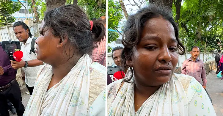 ‘আমাদের তো কোনো বাড়িঘর নেই, থাকলে তো ফুটপাতে থাকতাম না’