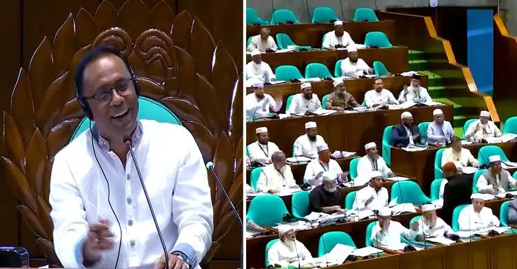 দুই হাত চাপড়িয়ে বিরোধী দলের সমর্থন; ধন্যবাদ জানালেন মুক্তিযুদ্ধমন্ত্রী