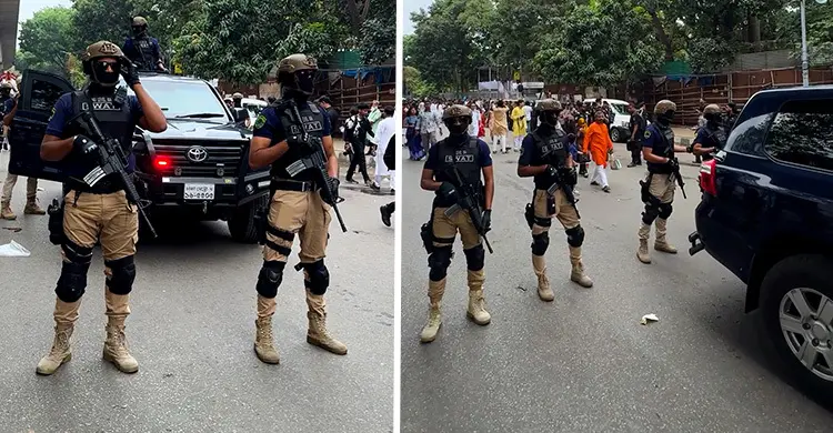 বৈশাখী শোভাযাত্রা ঘিরে চারুকলার সামনে নিরাপত্তা জোরদার