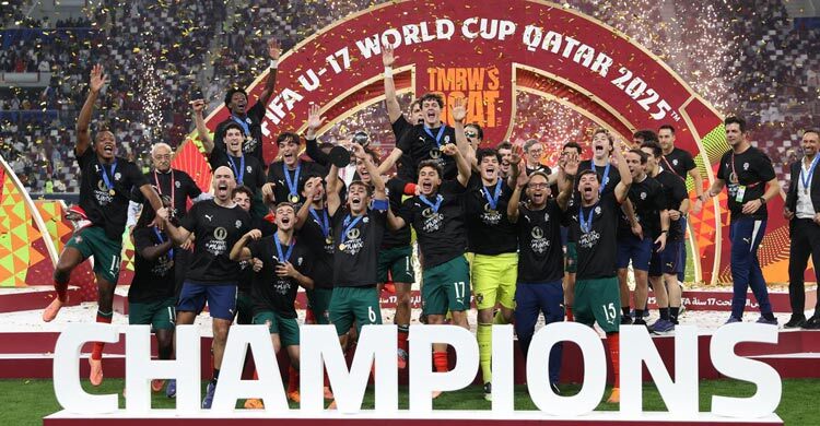 পর্তুগালের ঘরে বিশ্বকাপ শিরোপা