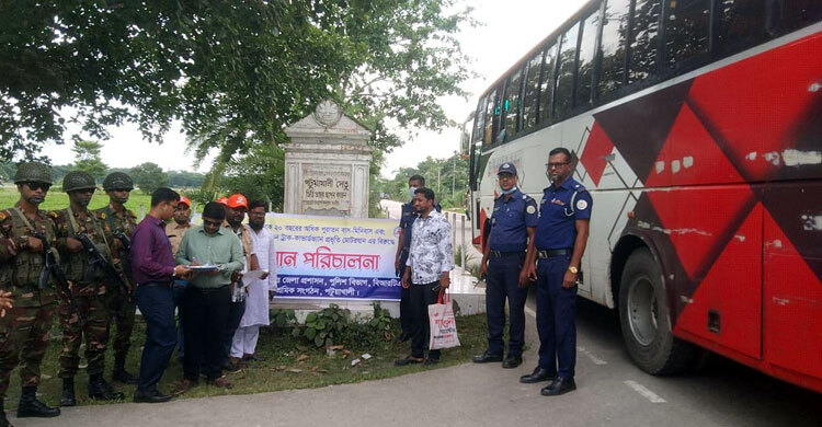পটুয়াখালীতে পুরোনো বাস-ট্রাকের বিরুদ্ধে অভিযান শুরু