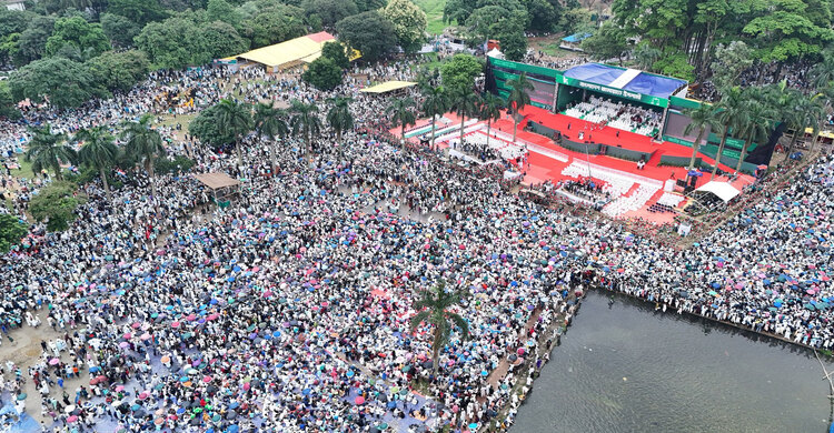 সাত দফা দাবিতে সোহরাওয়ার্দীতে বিশাল সমাবেশ জামায়াতের