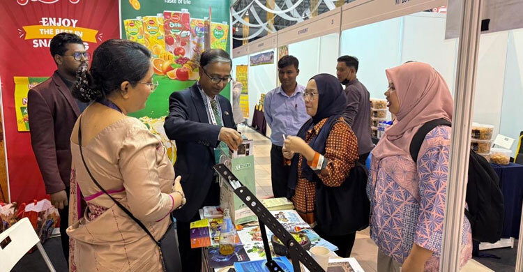 মালয়েশিয়ার মালাক্কা হালাল পণ্য মেলায় অংশ নিলো ‘প্রাণ’