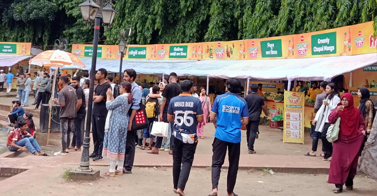 চলছে প্রাণ ম্যাংগো ফেস্ট, বাহারি আমের জমজমাট আয়োজন