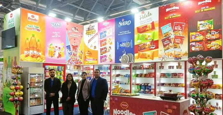 জার্মানিতে খাদ্যপণ্যের মেলায় ‘প্রাণ’