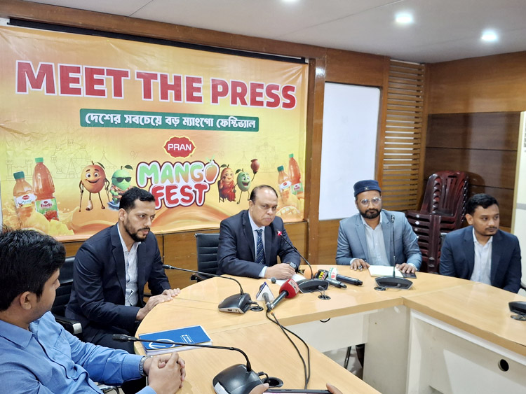 প্রাণের আয়োজনে ধানমন্ডিতে শুরু হচ্ছে ‘ম্যাঙ্গো ফেস্টিভ্যাল’