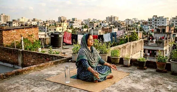 শুধু প্রাণায়ামেই কমতে পারে স্ট্রেস