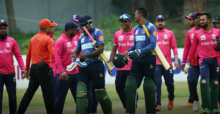 শাহাদাত দিপু আর জাকির হাসানের জোড়া সেঞ্চুরি বড় জয় প্রাইম ব্যাংকের