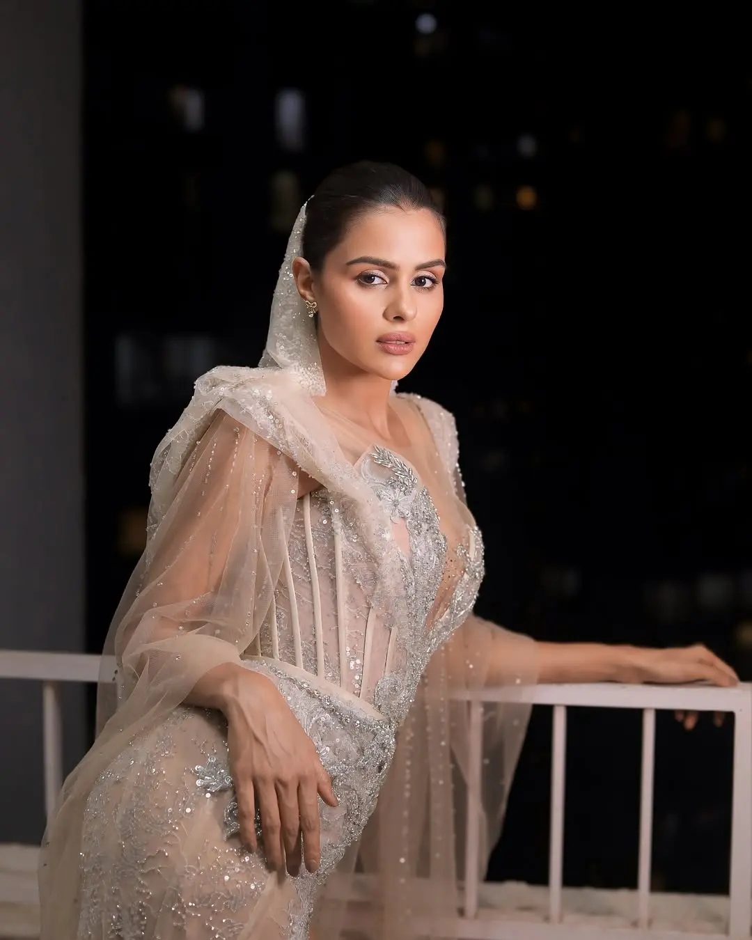 থাই স্লিট ড্রেসে উষ্ণতা ছড়াচ্ছেন প্রিয়াঙ্কা