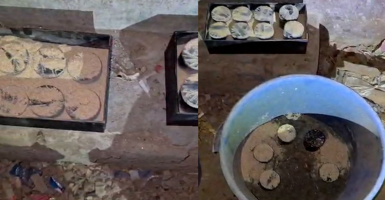 মোহাম্মদপুরের গোপন কারখানা থেকে বিপুল পরিমাণ ককটেল উদ্ধার