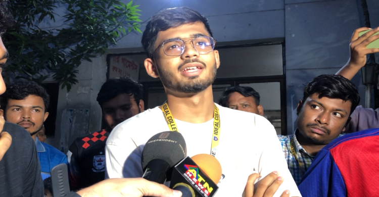 সচিবালয়ে আন্দোলনের ব্যাখ্যা দিলেন এক শিক্ষার্থী