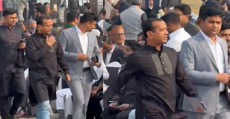 খালেদা জিয়ার শোক সভায় ছাত্রদলের সভাপতি রাকিব