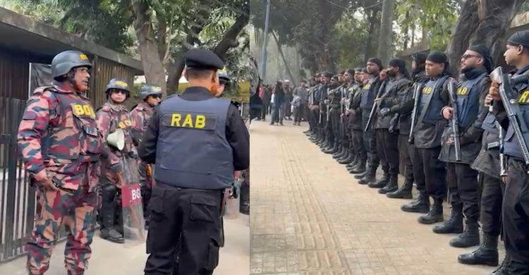 ওসমান হাদির কবরে সামনে নিরাপত্তা ব্যবস্থা জোরদার