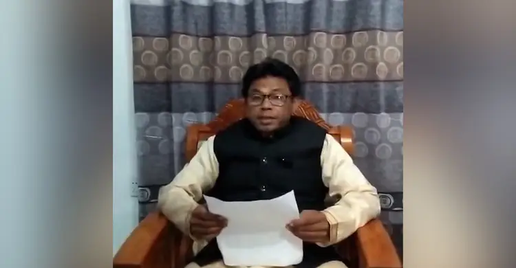 ফরিদপুর-১ আসনের স্বতন্ত্র প্রার্থীর নির্বাচন বর্জনের ঘোষণা