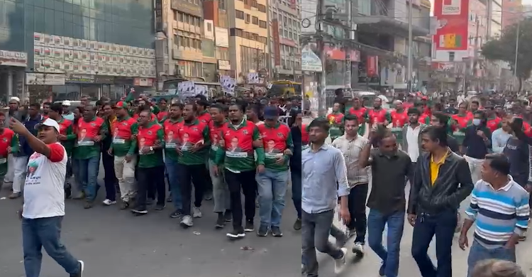 ঢাকা ১১ আসনে ধানের শীষের পক্ষে ড. এম. এ কাইয়ূমের নির্বাচনী প্রচারণা!