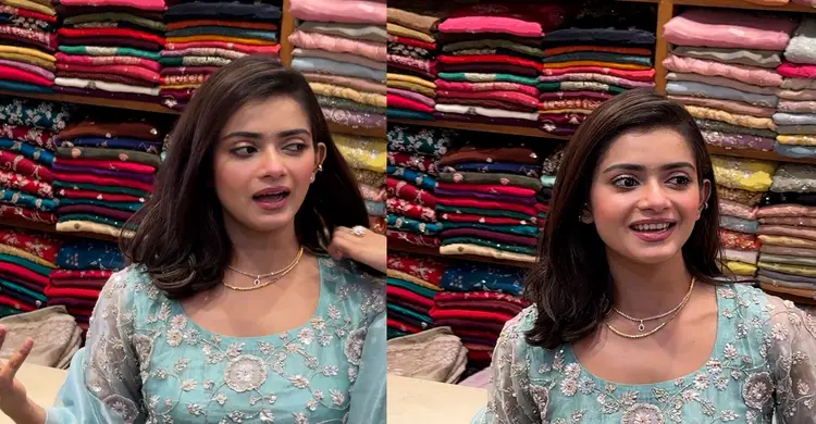 ভাসাভি থেকে ঈদের কেনাকাটা করছেন তানজিন তিশা