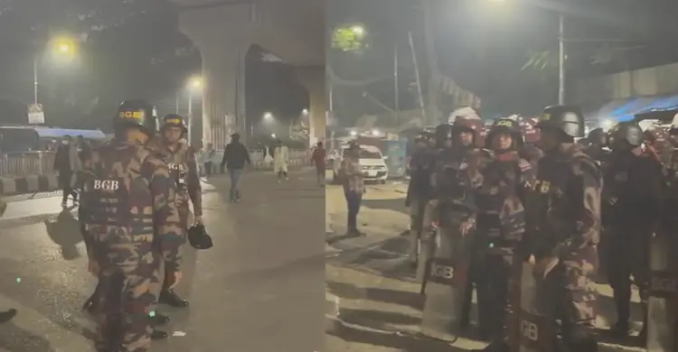 শাহবাগে বাড়ানো হয়েছে বিজিবি’র নিরাপত্তা তৎপরতা