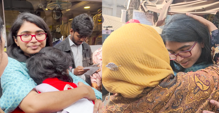 নির্বাচনী প্রচারণায় আবেগে ভোটারদের জড়িয়ে ধরলেন তাসনিম জারা