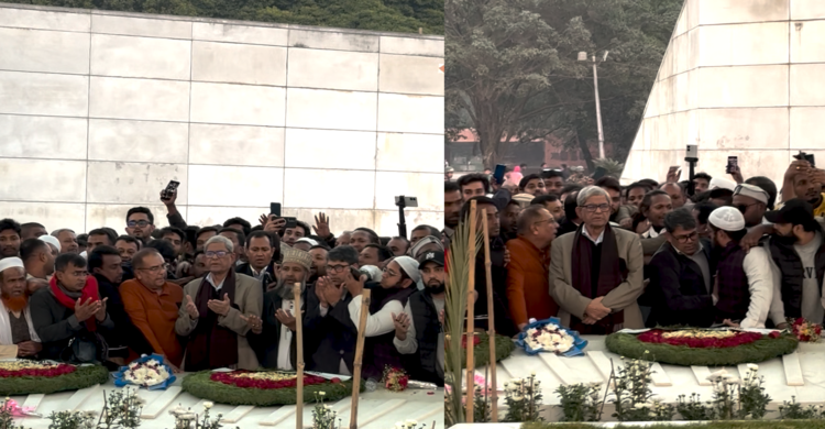 বেগম খালেদা জিয়ার কবর জিয়ারত করলেন মির্জা ফখরুল