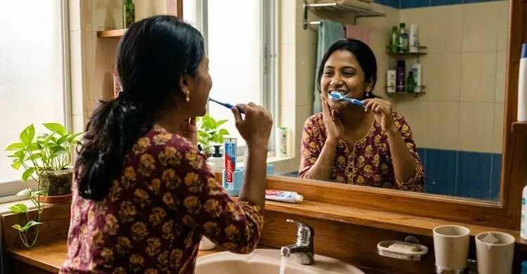 দাঁত ভালো রাখতে ব্রাশ করুন সঠিক নিয়মে