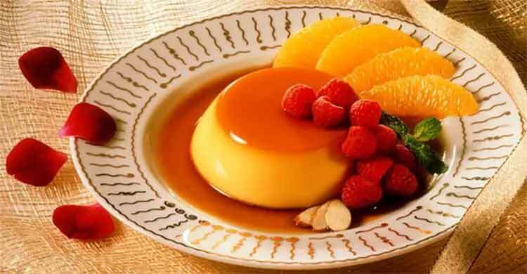 ঘরেই তৈরি করুন সুগন্ধি কমলার পুডিং