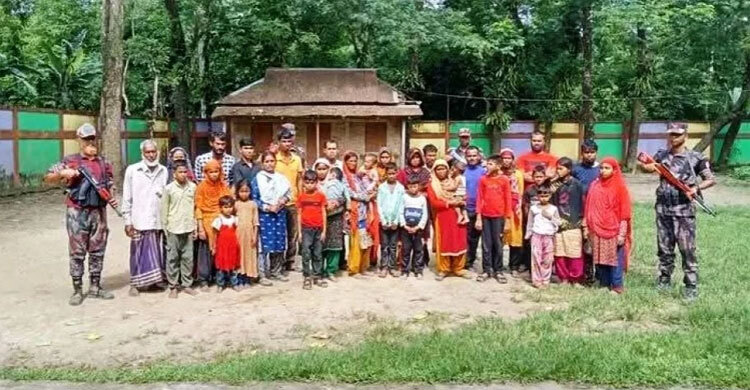 BSF pushes in 153 more people through Sylhet border