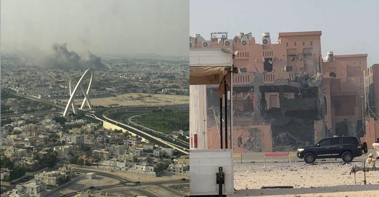 কাতারে হামলা চালিয়েছে ইসরায়েল