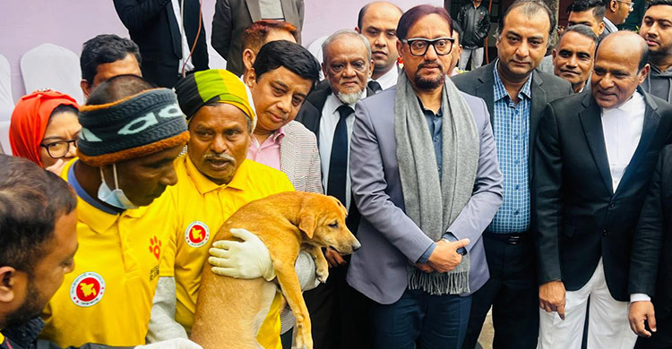 চট্টগ্রাম নগরীকে জলাতঙ্কমুক্ত করতে ১৫ হাজার কুকুরের টিকাদান শুরু