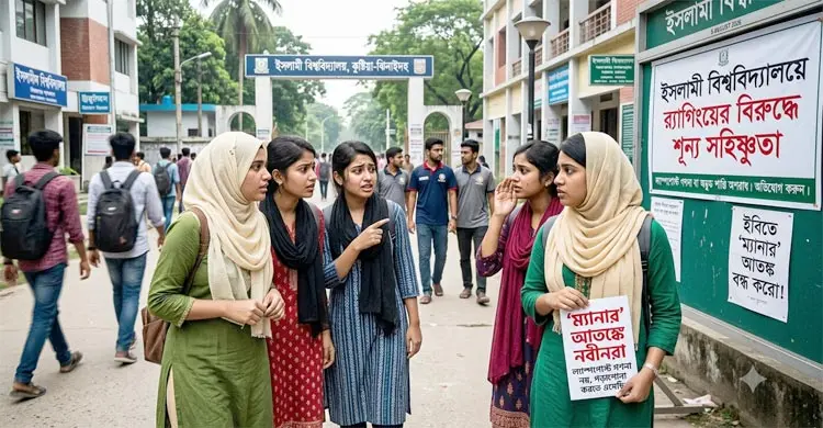 ইবিতে ‘ম্যানার’ আতঙ্কে নবীনরা
