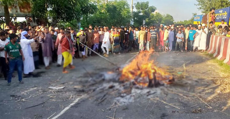 এবার হত্যা ও মরদেহ পোড়ানোর ঘটনায় মামলা, আসামি চার হাজার