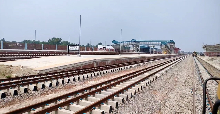 আখাউড়া-আগরতলা ডুয়েলগেজ রেলসংযোগ নির্মাণ ব্যয় বাড়লো ৯ কোটি টাকা