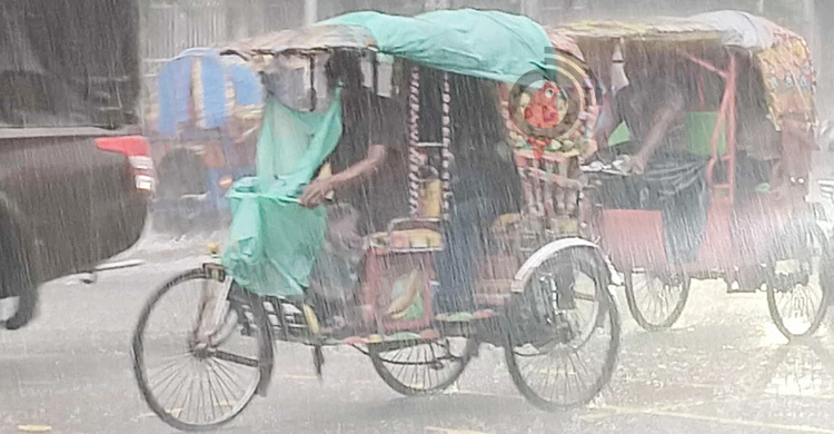 আজকের আবহাওয়া: ঢাকায় বজ্রসহ বৃষ্টি হতে পারে