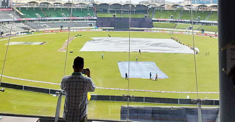 মিরপুরে বৃষ্টি, সময়মতো ম্যাচ শুরু হওয়া নিয়ে সংশয়