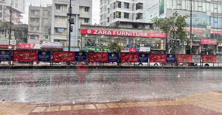 Rain brings respite to Dhaka residents